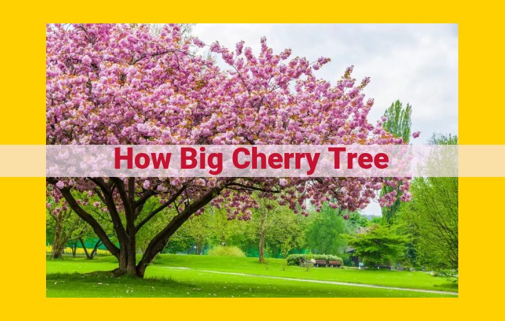 The Enormous Size and Cultural Significance of Cherry Trees