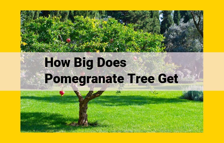 Ultimate Guide to Pomegranate Trees: Heights, Lifespan, Soil, and Pruning