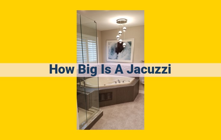 Ultimate Guide to Jacuzzi Dimensions: Sizes, Capacities, and Customization