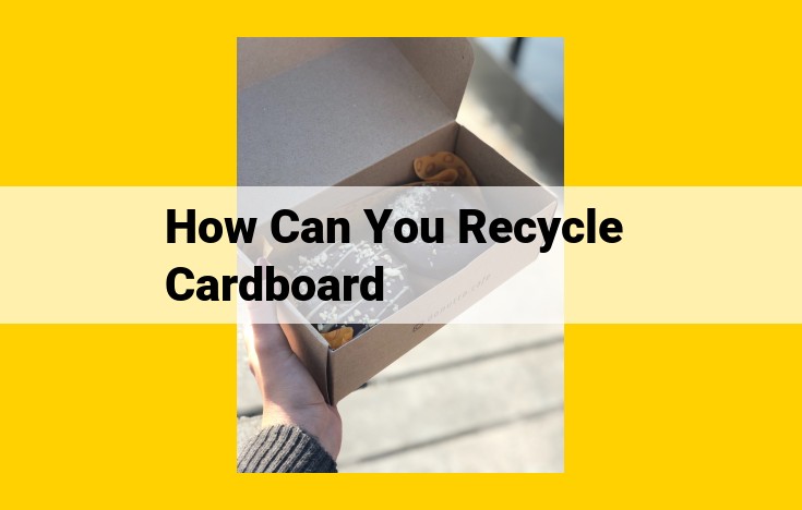 Cardboard Recycling: A Guide to Separation, Preparation, and Disposal