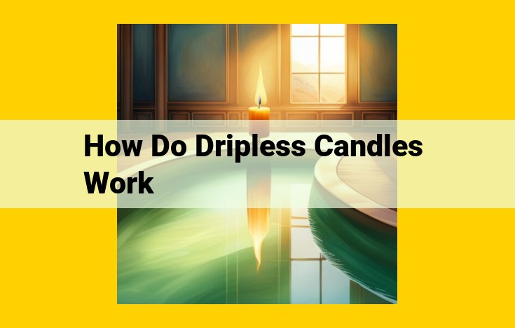 Discover the Science Behind Dripless Candles: Optimized Formulas, Wicks, and Additives