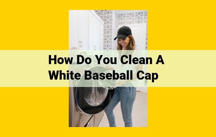 Ultimate Guide to Cleaning White Baseball Caps: Odor Removal, Stain Elimination, and Refreshing Results