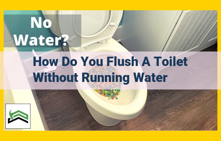 Flush a Toilet Without Running Water: Quick and Easy Step-by-Step Guide