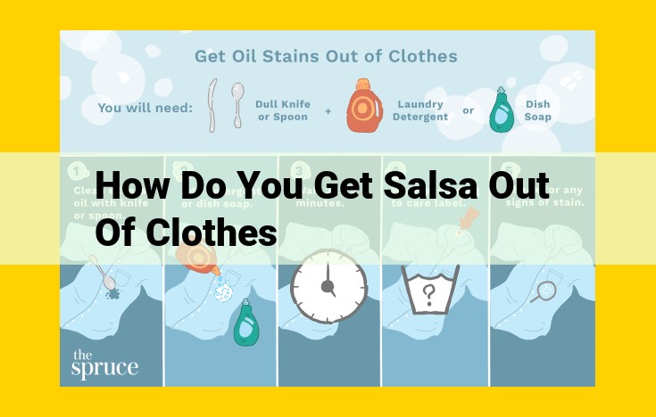 Remove Salsa Stains Effectively: A Step-by-Step Guide