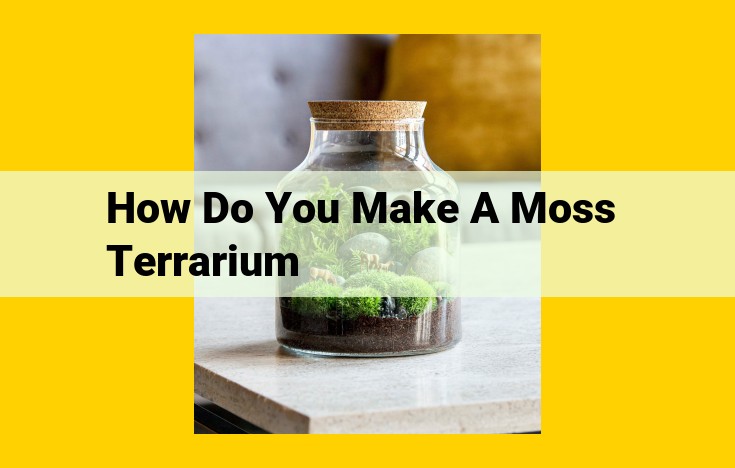 DIY Moss Terrarium Guide: Create a Miniature Haven in a Glass Container