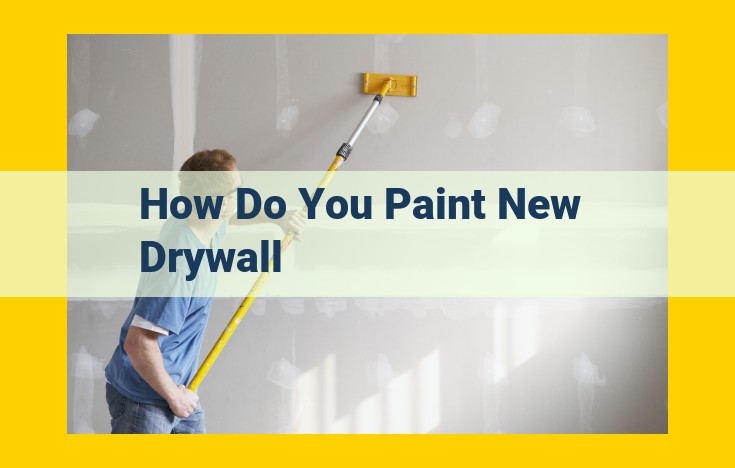 Comprehensive Guide to Painting Drywall: Expert Advice and Best Practices