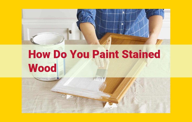 Complete Guide to Effortlessly Repaint Stained Wood: Step-by-Step Guide to Prepare, Paint, and Protect