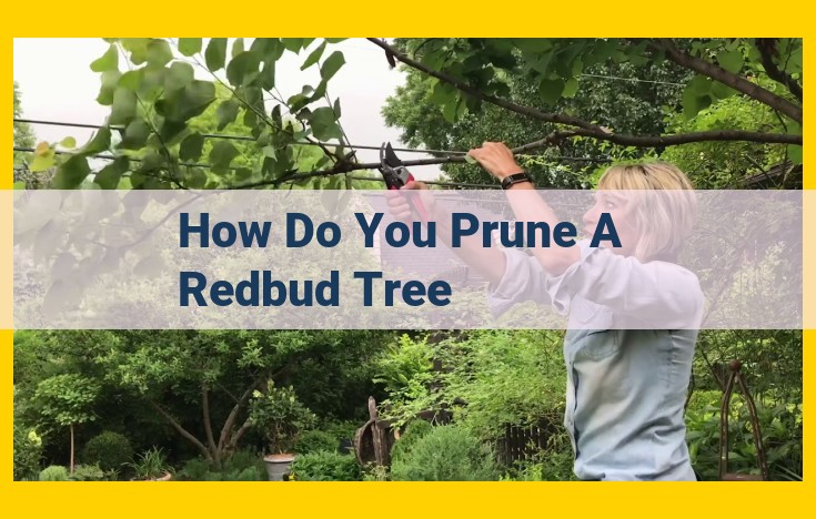 Redbud Tree Pruning Guide: Techniques, Timing, and Benefits for Health and Aesthetics