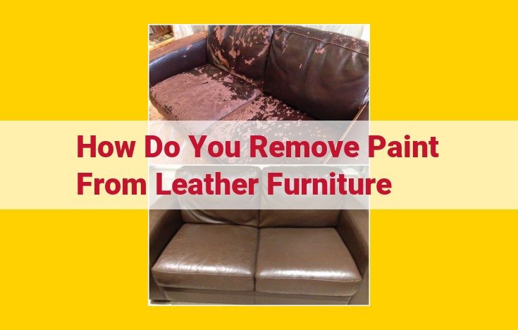 Expert Guide: Removing Paint from Leather Furniture