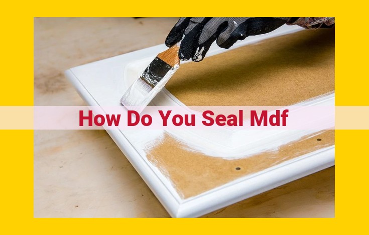 Complete Guide to Sealing Medium Density Fibreboard (MDF)