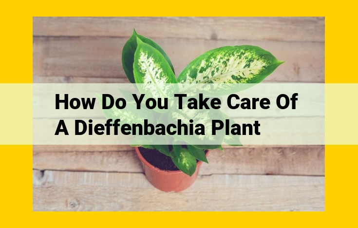 Comprehensive Guide to Dieffenbachia Plant Care: Essential Tips for Thriving Foliage