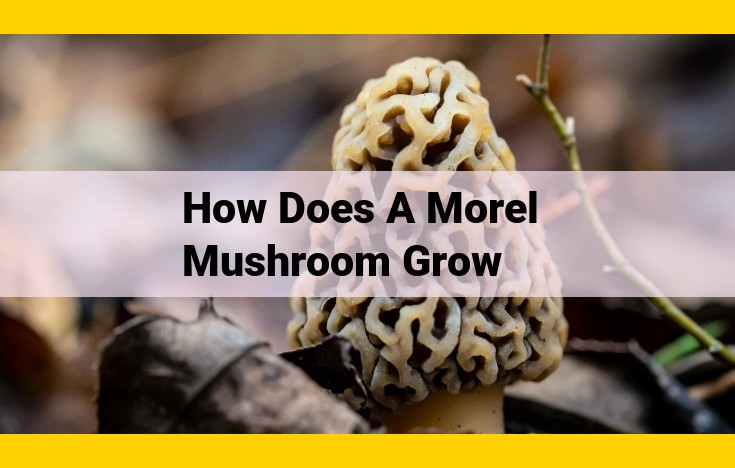 Unlocking Optimal Morel Mushroom Growth: Essential Environmental Factors and Symbiotic Relationships