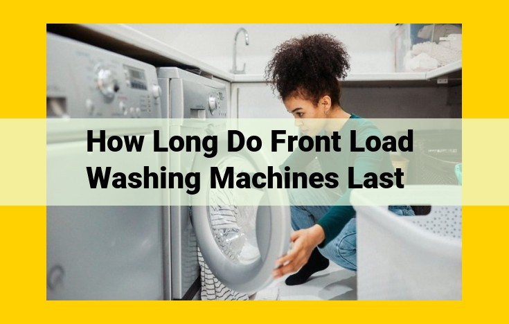 Front Load Washing Machines: Achieving Optimal Longevity