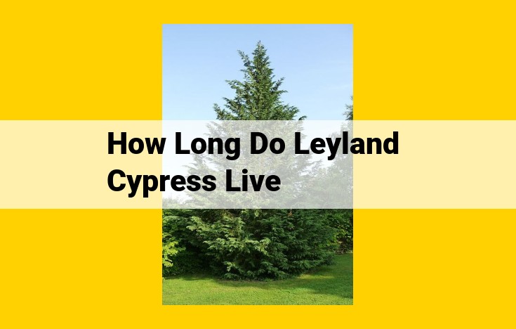 The Leyland Cypress: A Comprehensive Guide to Lifespan, Care, and Maintenance