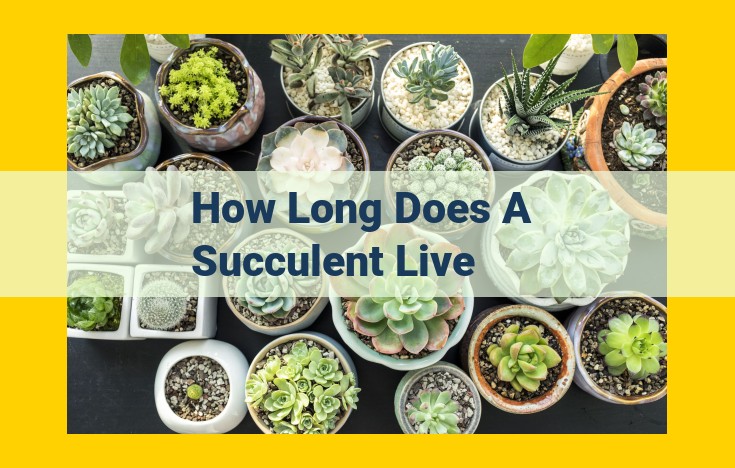 Maximize the Lifespan of Succulents: Unlocking the Secrets of Optimal Care