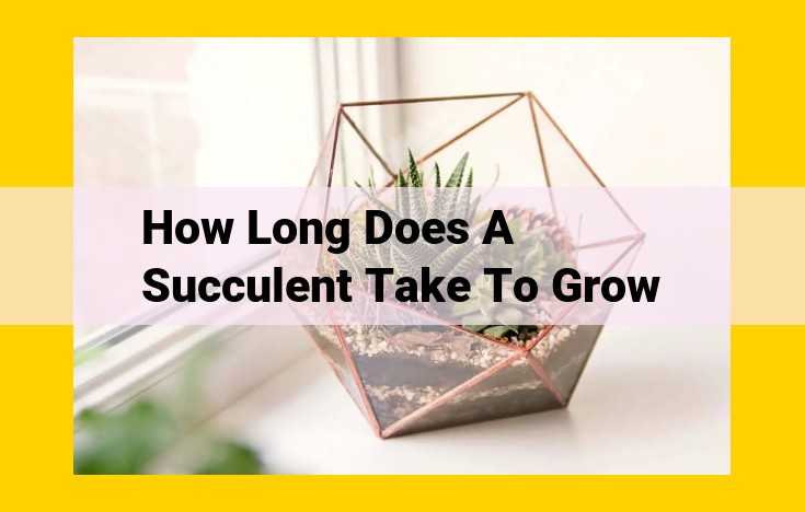 Understanding Succulent Growth: Factors Affecting Maturity and Care Tips