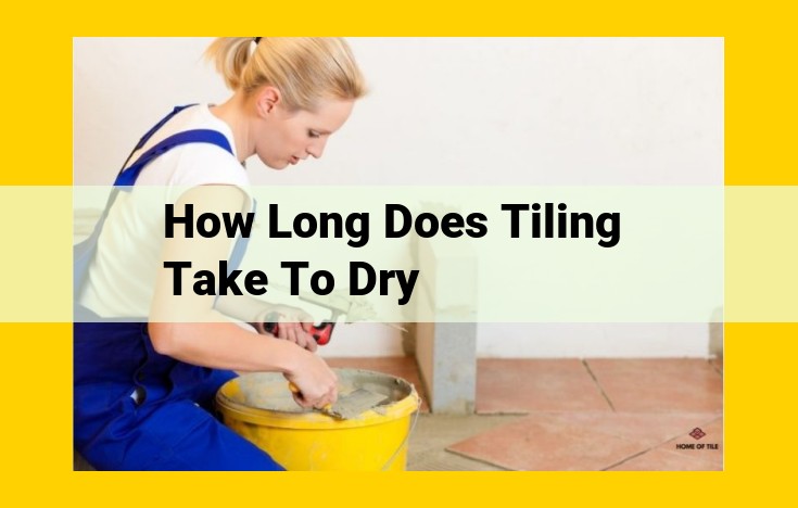 Tiling Dry Time: Essential Guide for Optimum Tile and Grout Performance