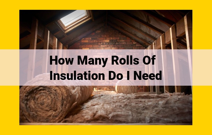 Optimal Insulation Roll Calculation: Determine the Number You Need Effortlessly