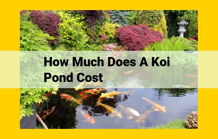 Comprehensive Guide to Koi Pond Costs: Factors to Consider and Enhancing Your Experience