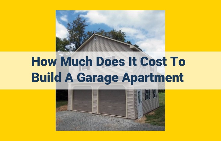 Comprehensive Guide to Building a Garage Apartment: Professionals, Materials, Services, Trends, and Best Practices