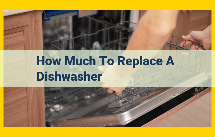 Understand Dishwasher Replacement Costs: Appliance, Labor, and Additional Expenses