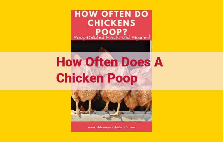 Factors Influencing Chicken Pooping Frequency: Guide for Poultry Farmers and Waste Management