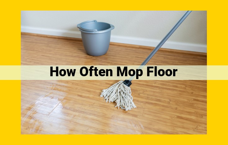 Ultimate Guide to Floor Mopping Frequency: Optimizing Cleanliness and Floor Longevity