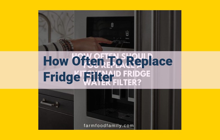 Optimize Fridge Filter Replacement Schedule: Frequency, Factors, and Manufacturer Recommendations