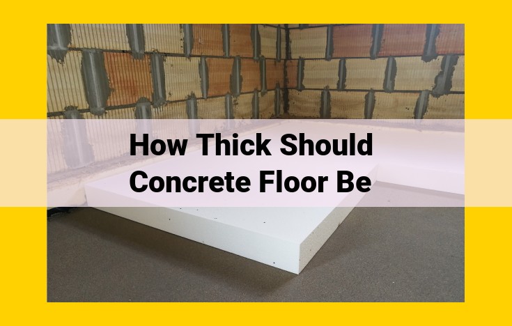 Understanding Concrete Floor Thickness: Design, Construction, and Optimization for Structural Integrity