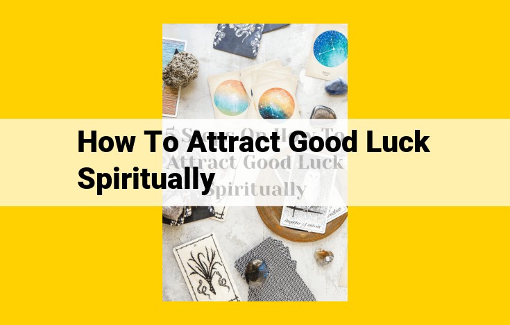 Attract Good Luck: Invoke Divine Blessings, Embrace Luck-Bearing Entities, and Carry Lucky Charms