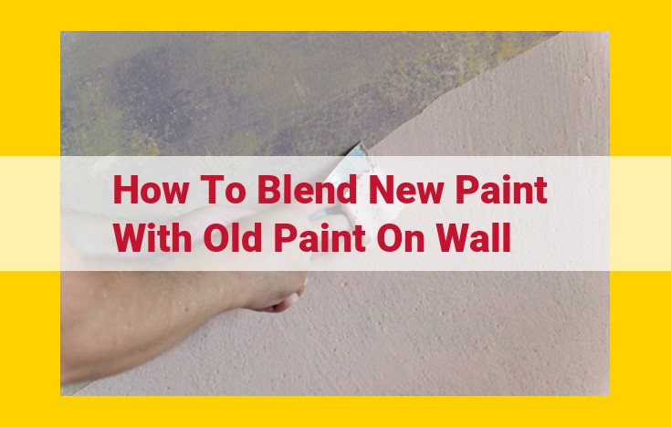 How to Seamlessly Blend New Paint with Old: A Step-by-Step Guide for Homeowners