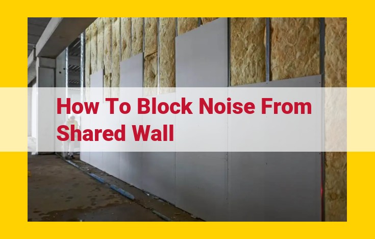 Ultimate Guide to Noise Blocking from Shared Walls: Techniques and Materials