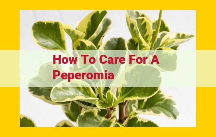 Ultimate Peperomia Care Guide: Thrive Your Plant with Essential Tips