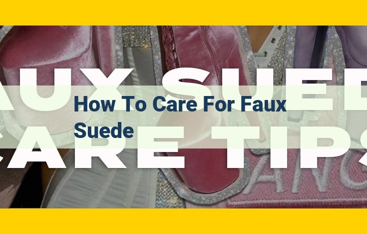 Comprehensive Guide to Caring for Faux Suede: Preservation and Appearance