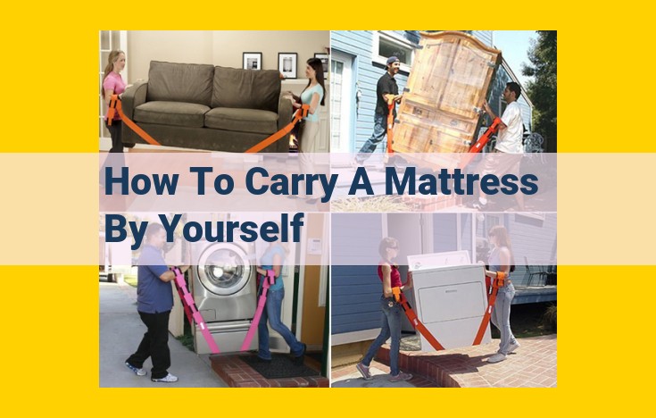 Ultimate Guide to Moving a Mattress Solo: Techniques, Safety, and Tips