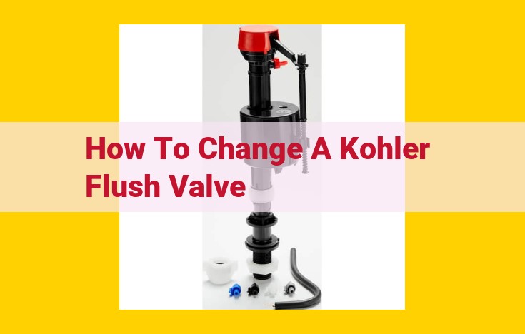 Step-by-Step Guide to Replacing a Kohler Flush Valve for Optimal Toilet Performance