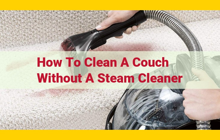 Essential Upholstery Cleaning Guide: Non-Steam Techniques for Optimal Couch Maintenance