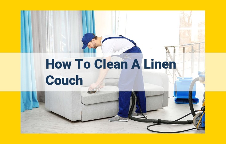 Comprehensive Guide: Cleaning and Rejuvenating Your Linen Couch