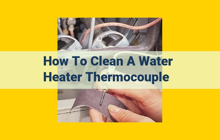 Comprehensive Guide to Cleaning a Water Heater Thermocouple: Step-by-Step Instructions