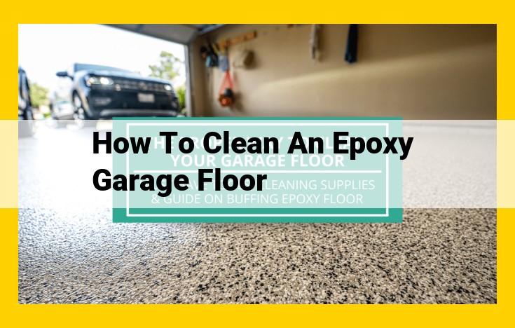 Ultimate Guide to Effortlessly Cleaning Your Epoxy Garage Floor