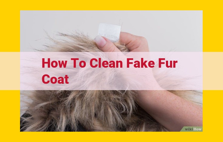 Ultimate Guide to Cleaning Fake Fur Coats: Maintain Pristine Appearance with Home Care and Professional Techniques