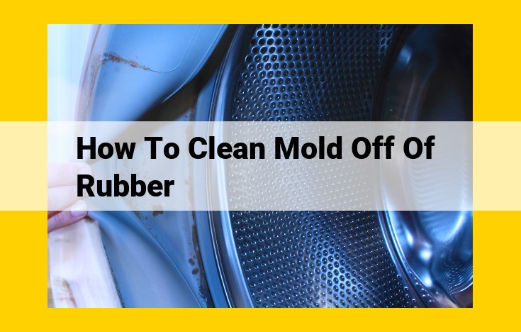 Effective Mold Removal from Rubber: A Step-by-Step Guide