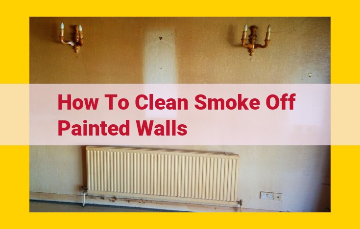 How to Effectively Clean Smoke from Painted Walls: A Comprehensive Guide