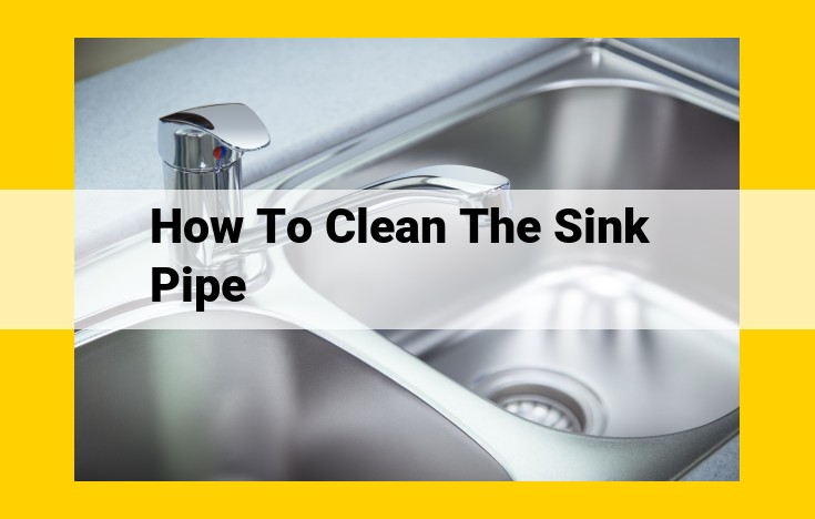 Ultimate Guide to Eliminate Clogs: How to Clean a Sink Pipe Effectively