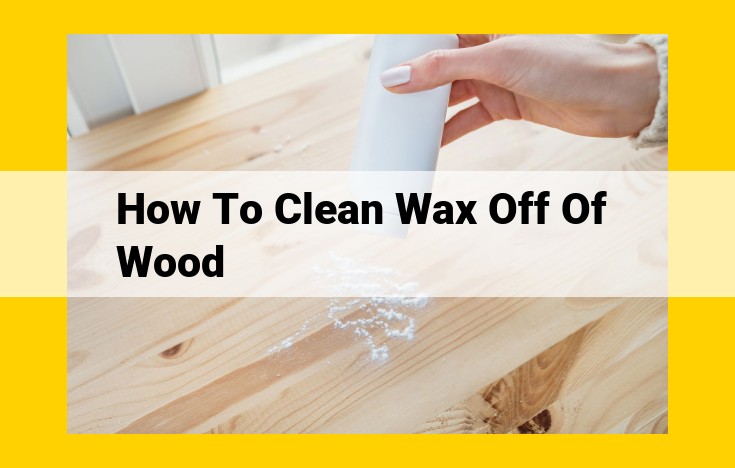 Easy Steps to Remove Wax from Wood Surfaces: Ultimate Guide for Flawless Finishes