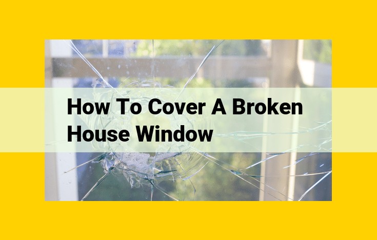 Covering a Broken House Window: A Step-by-Step Guide for Safety and Protection