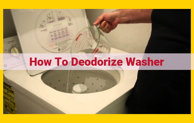 Ultimate Washer Deodorizing Guide: Eliminate Odors in 3 Simple Steps