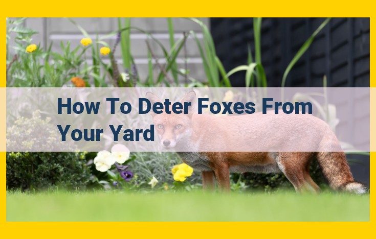 Expert Guide: Keep Foxes Out of Your Yard with Proven Methods