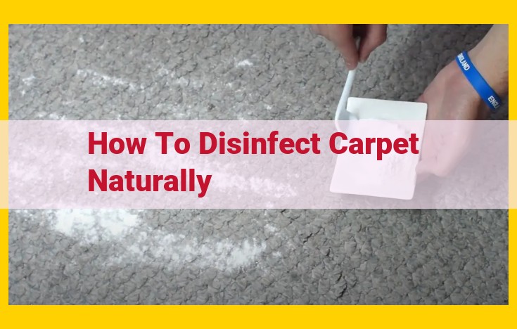 Disinfect Carpet Naturally: Step-by-Step Guide with Baking Soda and Vinegar