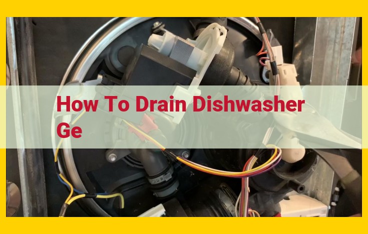 Unclogging a GE Dishwasher: Comprehensive DIY Guide and Troubleshooting Tips